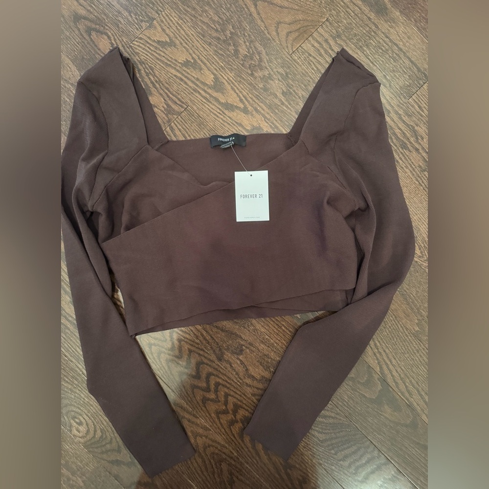 Forever 21 Crossover Sweater top - Size 0X